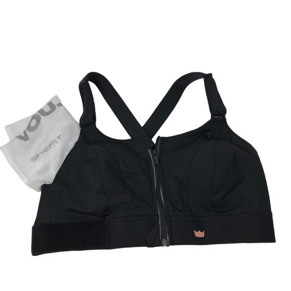 SHEFIT ULTIMATE black SPORTS BRA in black 2Luxe - Picture 1 of 7